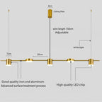 Elegant Hanging Minimalism Lights