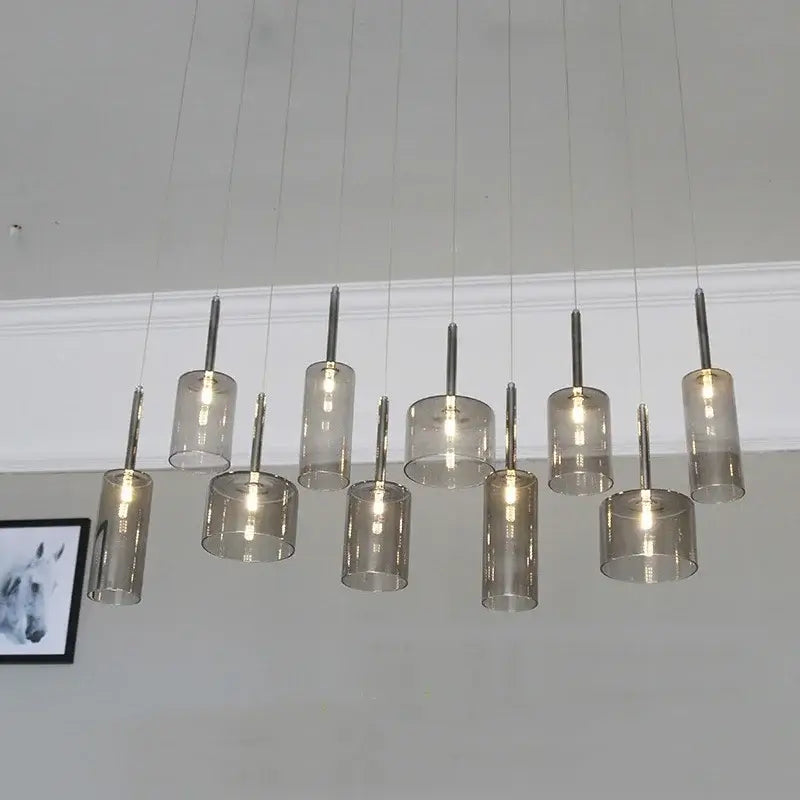 Neo Transparent Light Fixture: Elegant Scandinavian Design