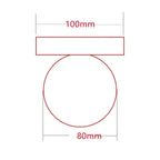 Colourful Macaron LED Wall Lamp - Chic Illumination