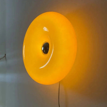 Wall Light Fixtures, Wall Light Fixtures, Wall Light Fixtures, Glass Donut Wall Lamp