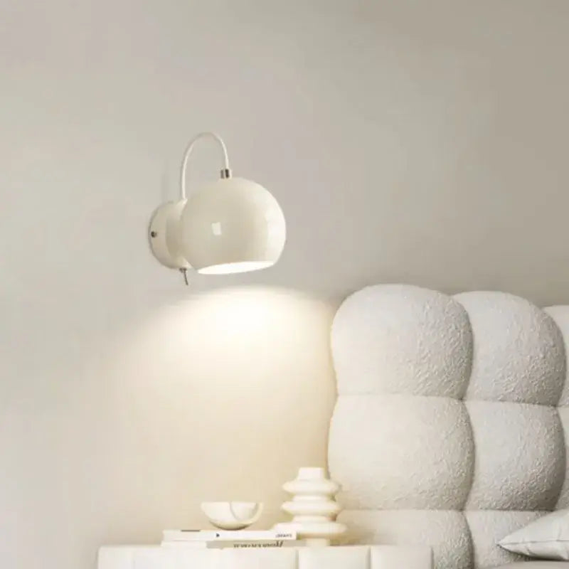 Stylish Spherical Wall Lamp - Magnetic & Adjustable