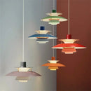 Classic Nordic Designer Pendant Lights Available in 3 different sizes showcasing stylish designs in various colors.