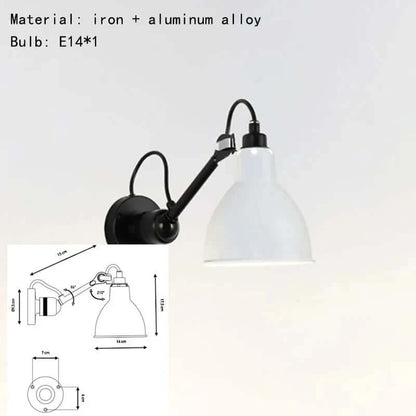 Wall Light Fixtures, Wall Light Fixtures, Wall Light Fixtures, Wall Mounted Architect Lamp: comes in 6 different colours.