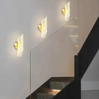 Gold Nordic Sconce - Modern LED Elegance