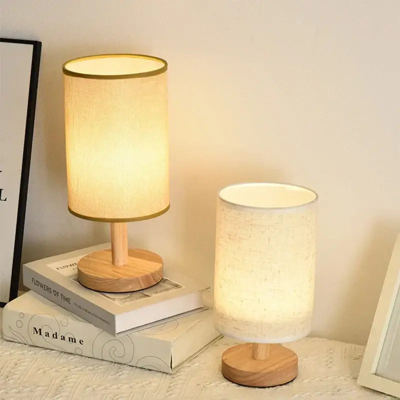 Vintage Japanese Table Lamp - Modern Elegance