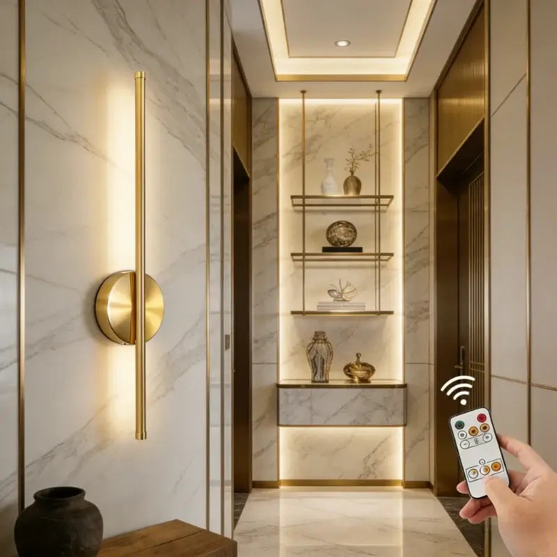Minimalist Magnetic Wall Lamp – Cordless, Rechargeable
