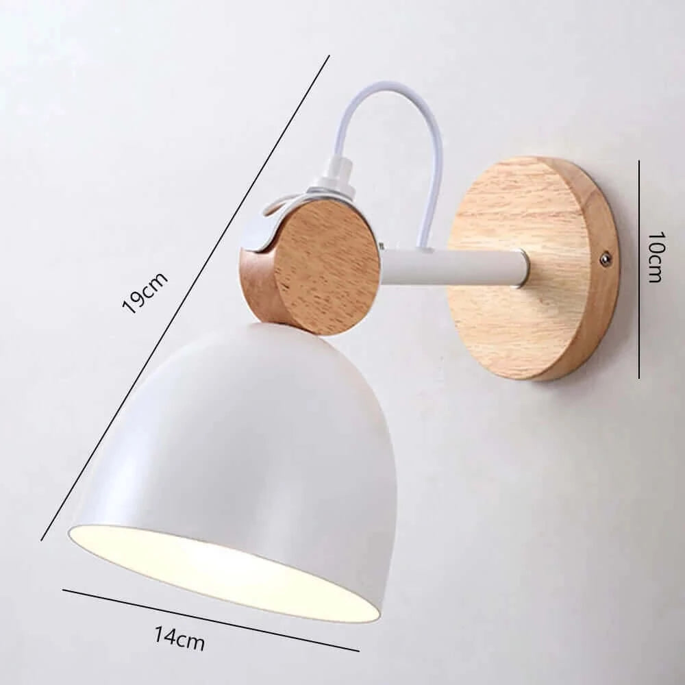 Wall Light Fixtures, Wall Light Fixtures, Wall Light Fixtures, Collection of Modern Nordic Wooden Wall Lights