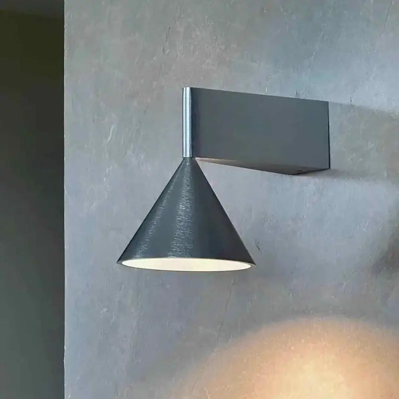 Conical Aluminum Conical Wall Light