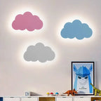 Cloud Wall Sconce - Whimsical Lighting for Kids