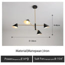 Cone Shaped Classic 50s Pendant Light showcasing a stylish design with multiple shades for versatile room decor.