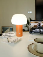 Modern Mushroom LED Table Lamp - Stylish & Portable