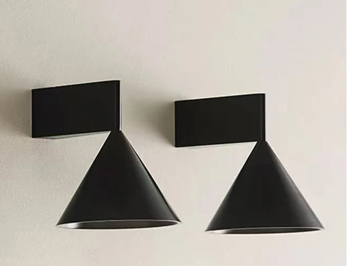 Adjustable Conical Aluminium Wall Light