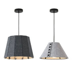 Modern Felt Pendant Lamp with Stitch Detail – Colourful Lighting