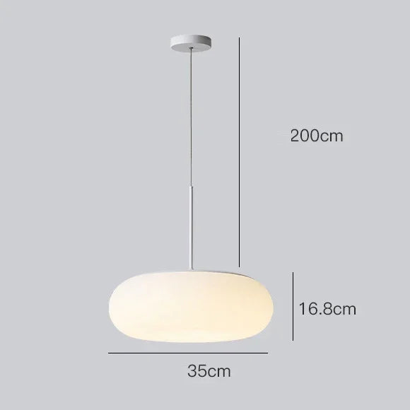 Scandinavian Acrylic LED Pendant Light 3000K