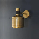 Elegant Radiance: The Gold LED Wall Lamp – Where Style Meets Function, distinctive gold finish and flexible design.