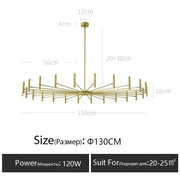 Gold24 heads D130cm