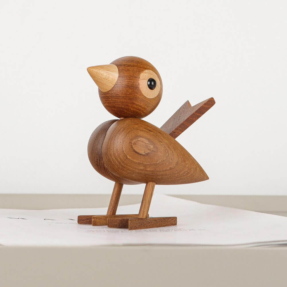 Decor, Decor, Decor, A little Bird Told Me, Nordic Wooden Ornament