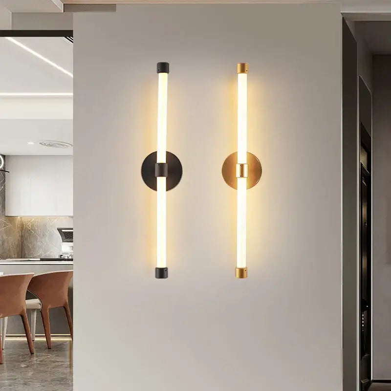 Postmodern Tube Pipe Wall Light - Stylish Sconces
