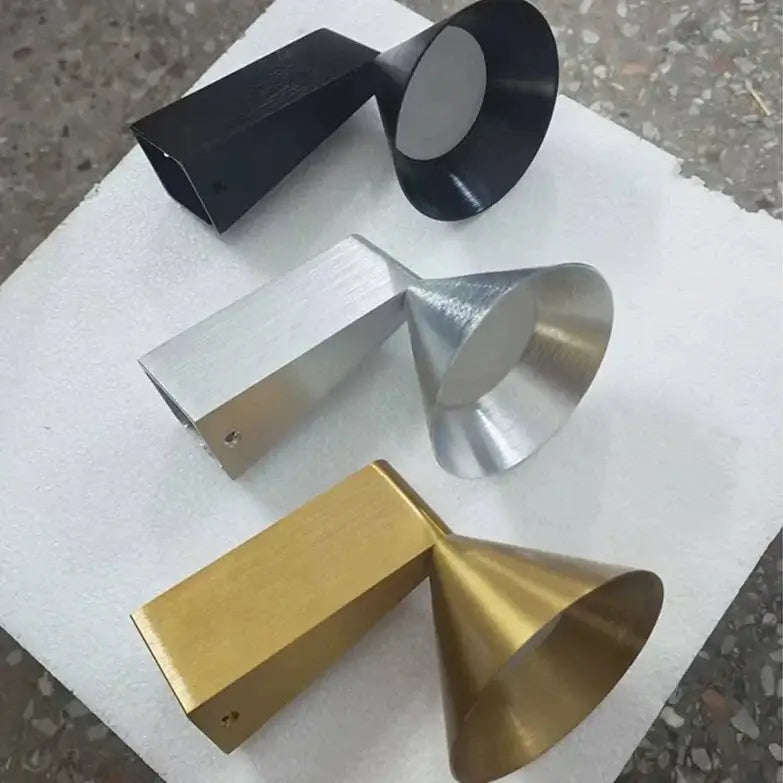 Conical Aluminum Conical Wall Light
