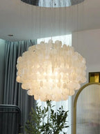 70s Retro Shell Pendant Light