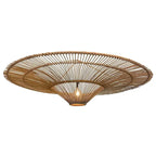 Vintage Designer Rattan Pendant Light - Timeless Elegance
