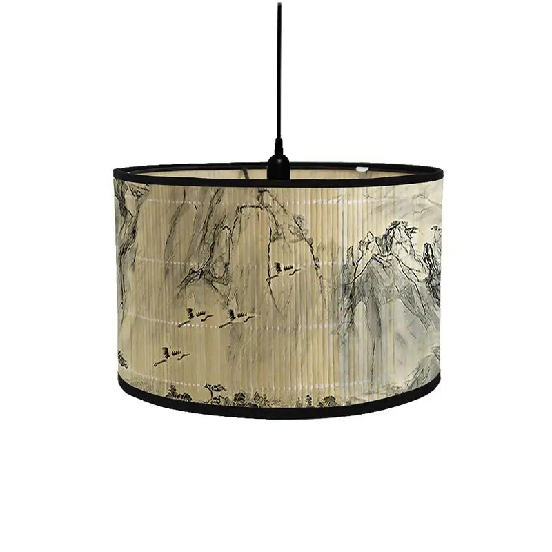 Japanese Style Bamboo Lamp Shade | Elegant Lighting