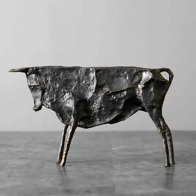 Sculptures & Statues, Sculptures & Statues, Sculptures & Statues, Abstract Bull Statue