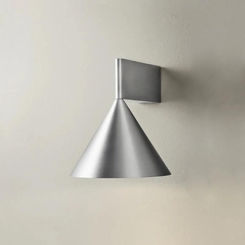 Adjustable Conical Aluminium Wall Light