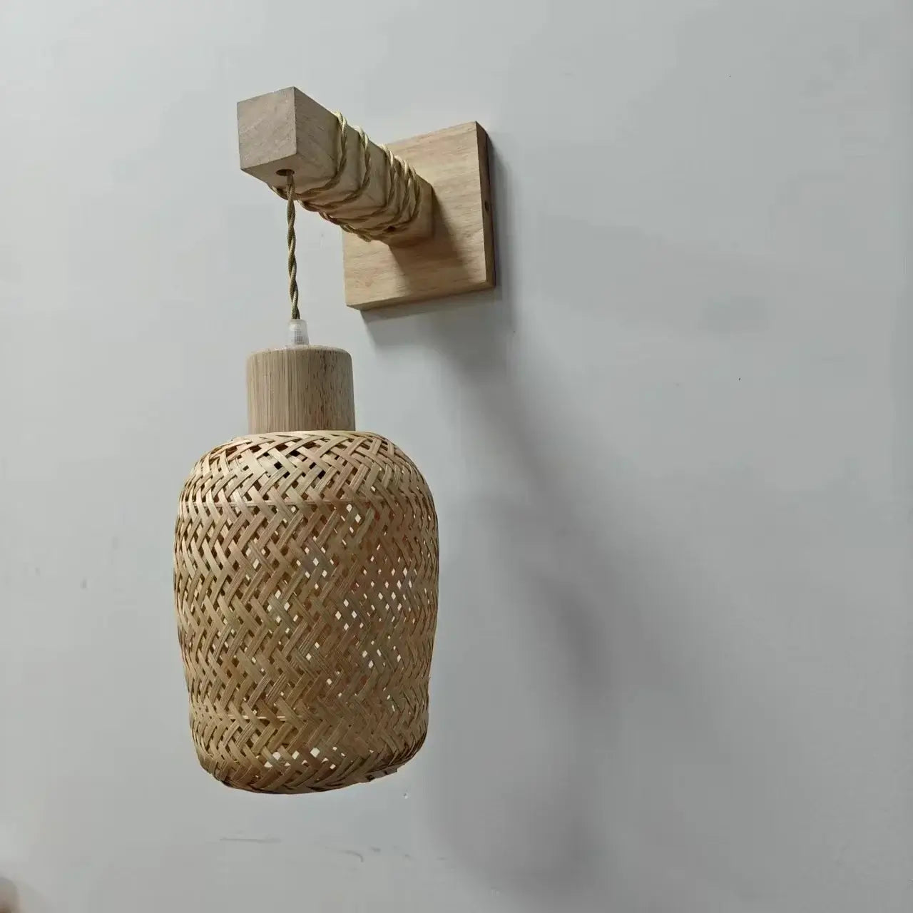 Eco-Friendly Rattan Pendant Lamp - Unique Design