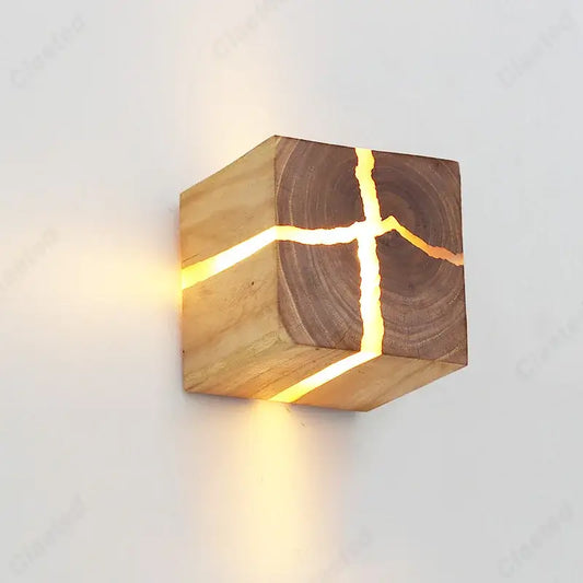 Natural Wood Wall Lights - Unique Eco Design