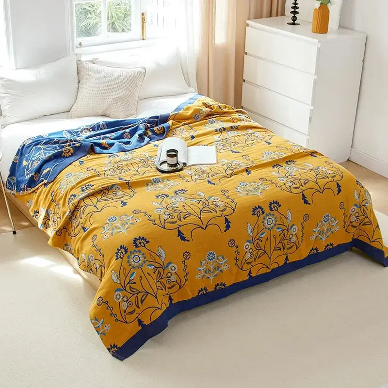 You will find Colourful Five-Layer Cotton Gauze Bedspread (updated, more patterns available), £79.0 on www.nauradika.com in our collection: Blankets