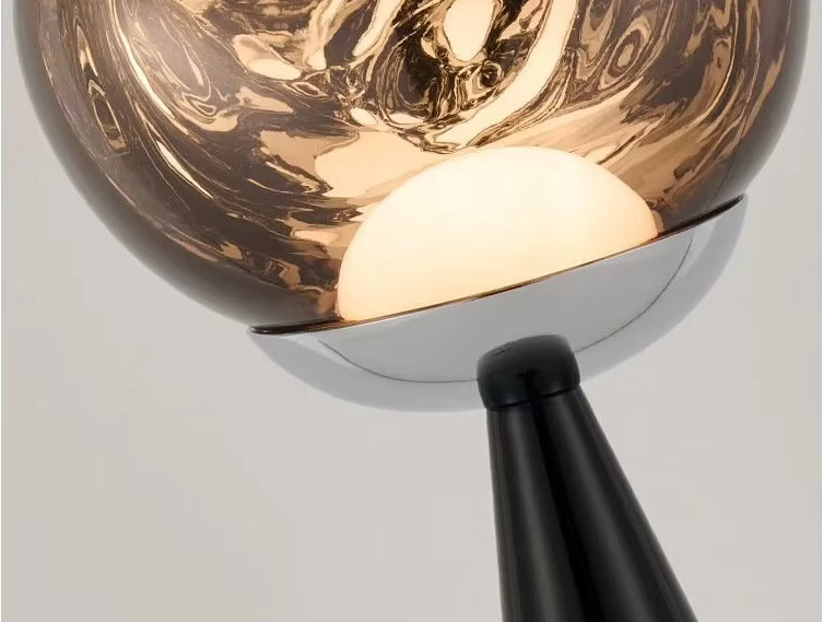 Modern Glam Lava Cordless Table Lamp – Rechargeable