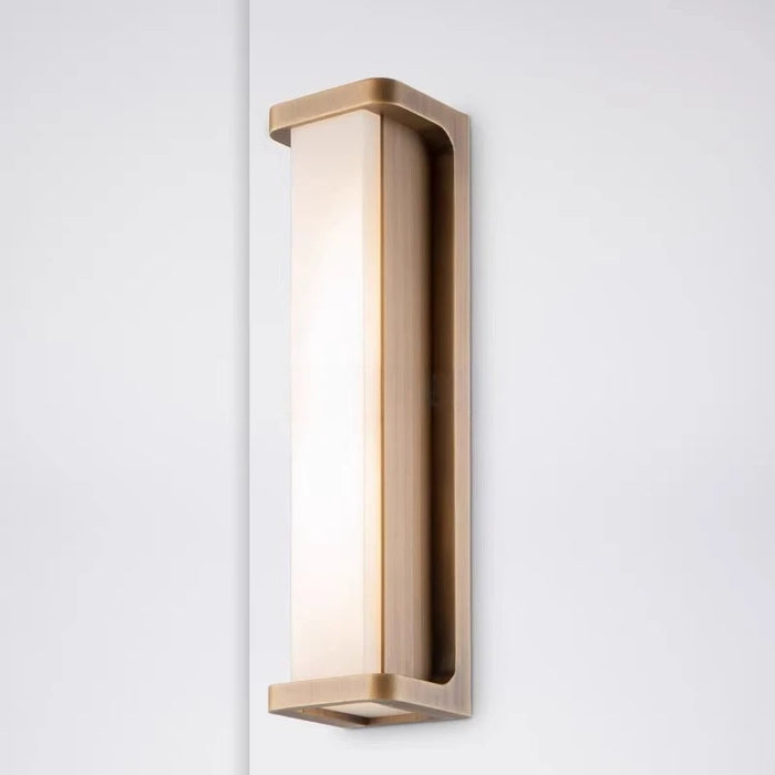 Highend Brass & Marble Wall Light
