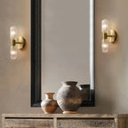 Radiant Luxe Gold Wall Sconce - Modern Elegance
