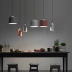 Modern Danish Light Pendant - Vibrant Metal Designs