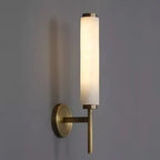 Stylish Art Deco Brass Wall Lamp