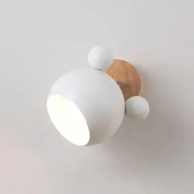 Playful Mouse-shaped Wall Lamps with LED lighting ideal for home decor.