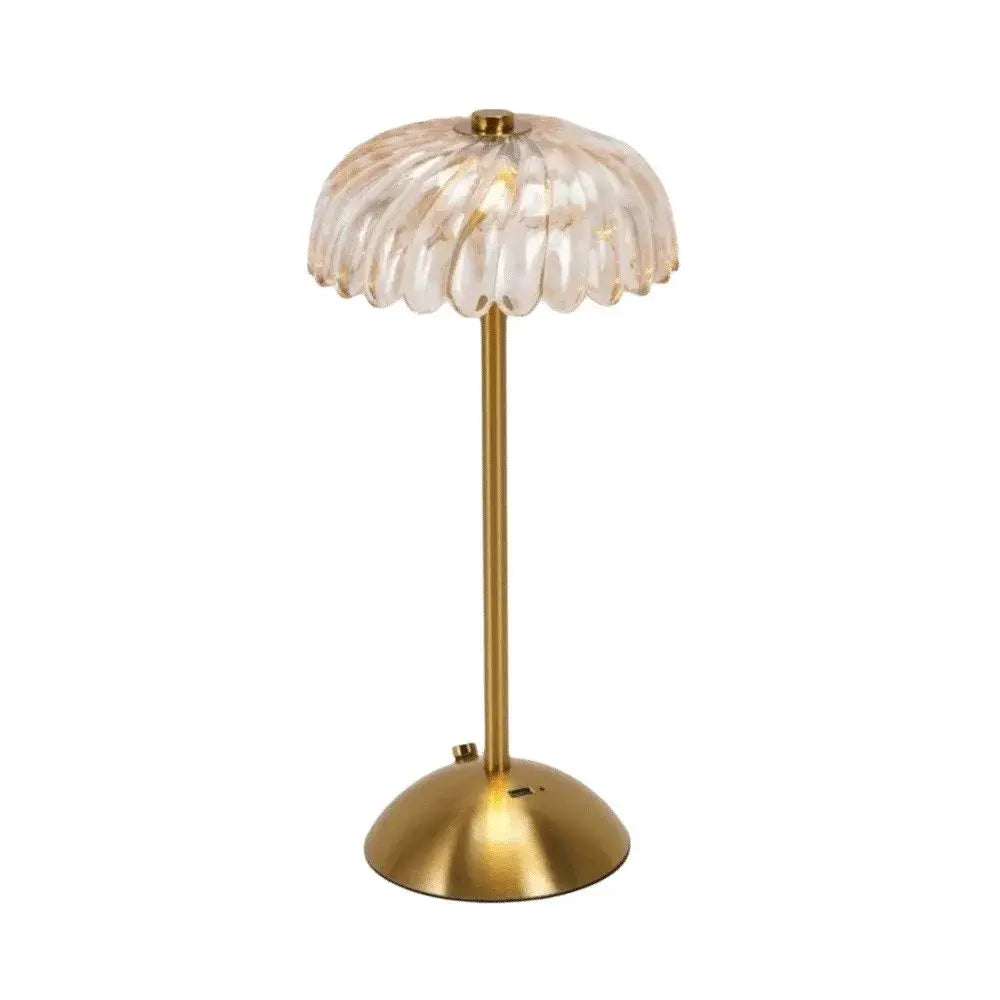 Art-Deco Glass Cordless Lamp: 8 styles