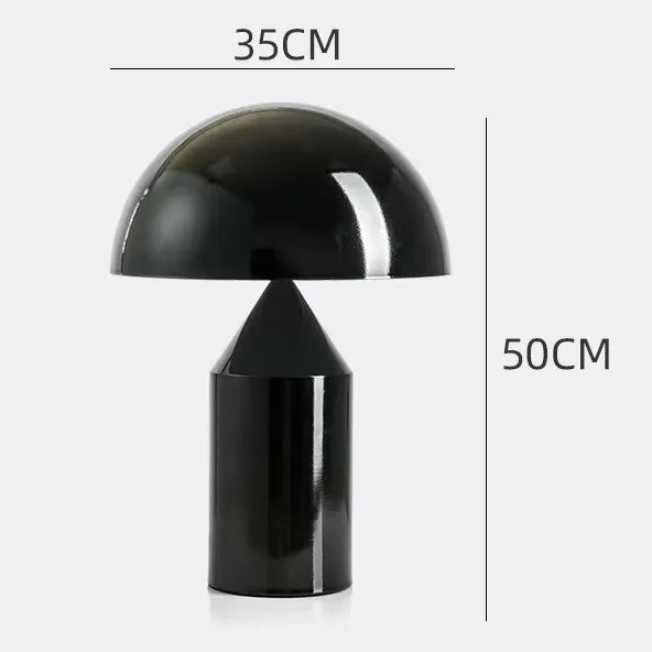 Luxurious Italian Design Mushroom Lamp I Gold, Black or White