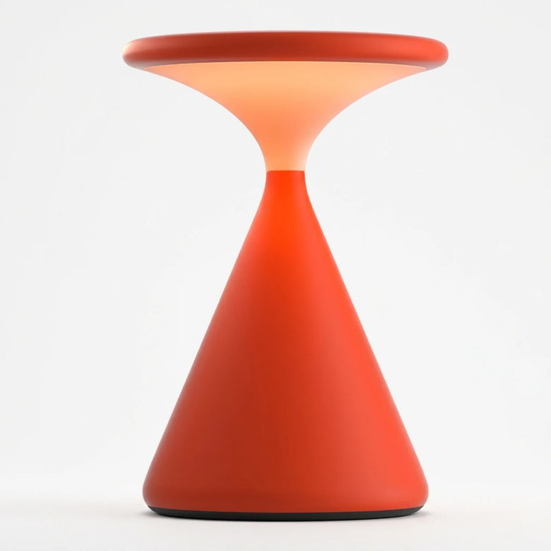 Lampe de table sablier minimaliste moderne – Sans fil, rechargeable