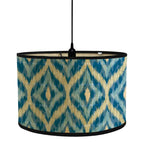 African Geometric Lamp Shade - Bamboo Drum