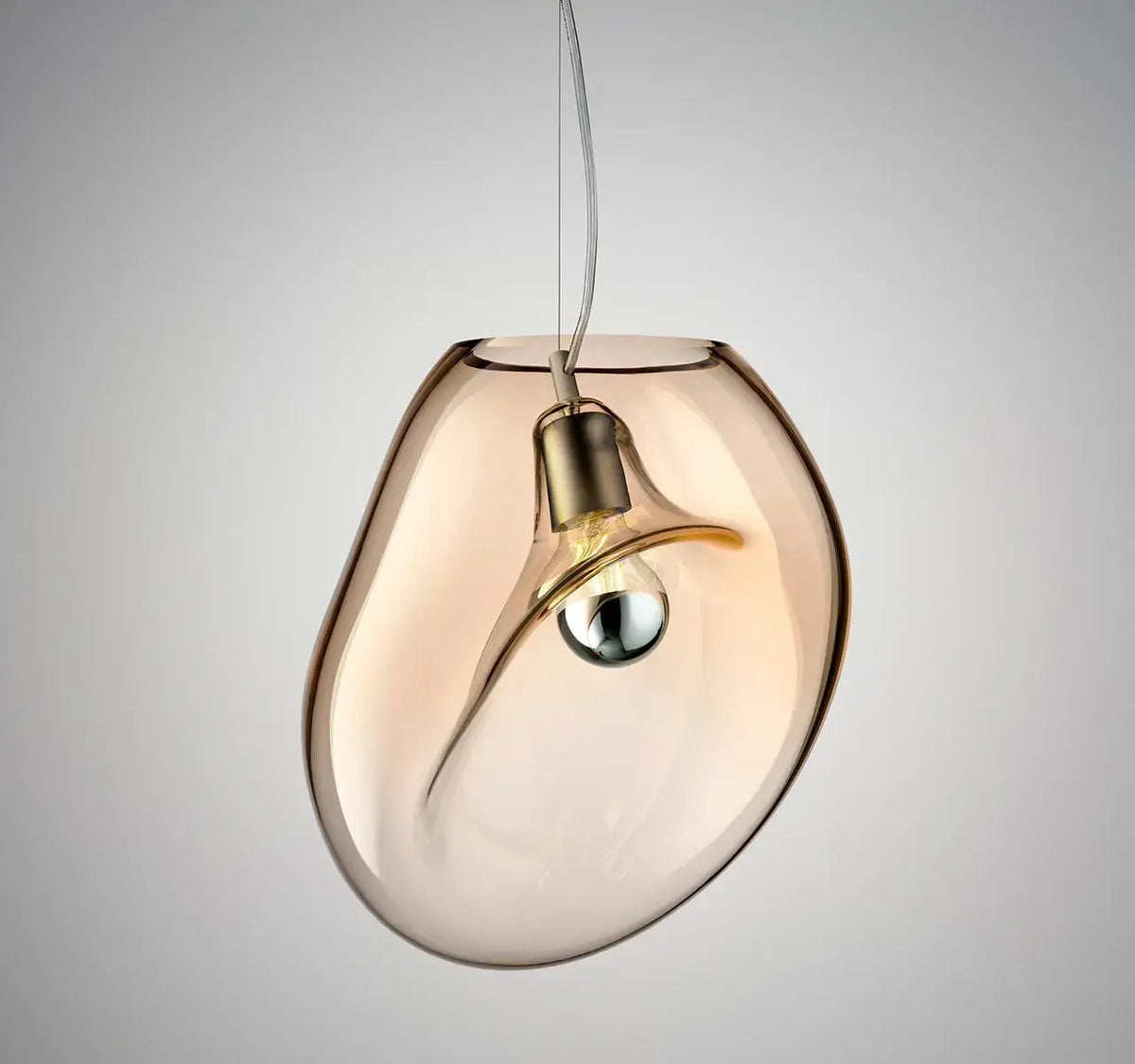 Modern Irregular Glass Globe Hanging Light