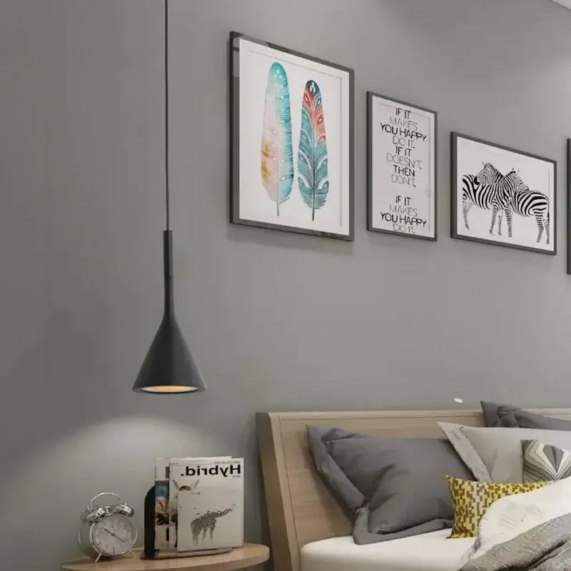 Modern funnel pendant lights for kitchen islands, bedsides and hallways, view 5