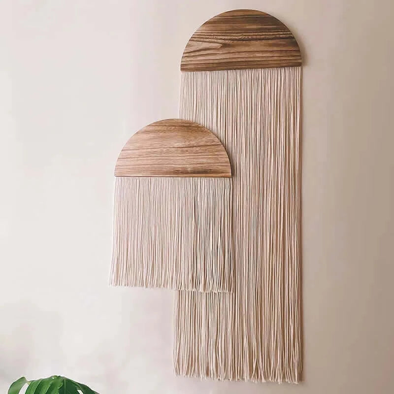 Macrame Wall Art: Retro Nordic Home Decor in Various Colors