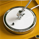 Bedside Table Lamp - Timeless Design and Modern Functionality, showcasing a vintage Danish design with chrome detailing.