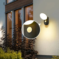 Modern Simple LED Outdoor Wall Lamp highlighting sleek design and efficient lighting for outdoor spaces.