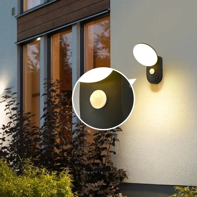 Modern LED Outdoor Wall Lamp - Smart & Stylish