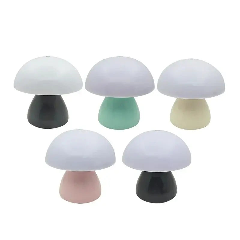 Small  Mushroom Table Lamp Cordless and Touch