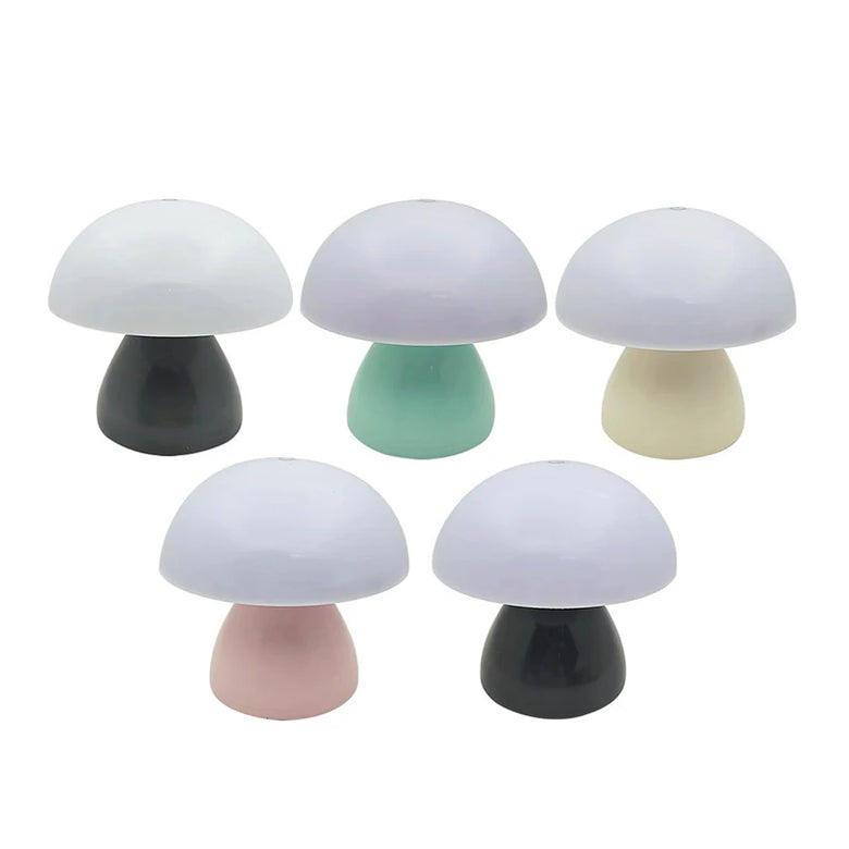 Small  Mushroom Table Lamp Cordless and Touch