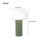 Rechargeable LED Mushroom Lamp – Touch Dimmable